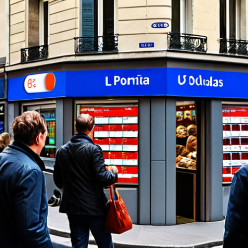Home 15 ** A bustling currency exchange in Paris, with diverse people buying and selling Euros, US Dollars, and British Pounds. The scene should reflect the fast-paced nature of the Forex market, with screens displaying fluctuating exchange rates. The overall feeling should be dynamic and energetic, hinting at both opportunity and risk.
**