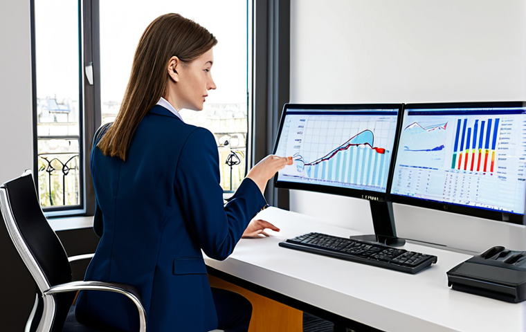 Modern Parisian Finance Professional**
"A sharp, contemporary Parisian financial analyst working at a bright, minimalist desk in a modern office overlooking the Eiffel Tower. She's analyzing Forex market data on multiple screens, wearing a stylish, tailored business suit, fully clothed. Include charts, graphs, and currency symbols subtly displayed on the monitors. Emphasize precision and sophistication. Safe for work, appropriate content, professional, modest, family-friendly. Perfect anatomy, correct proportions, natural pose, well-formed hands, proper finger count, natural body proportions, professional photography, high quality."
**