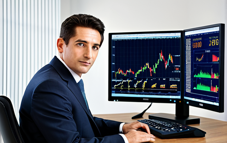 Currency Exchange**
"A professional financial advisor in a modest business suit, sitting at a desk with currency exchange charts displayed on multiple monitors, fully clothed, appropriate attire, safe for work, perfect anatomy, natural proportions, professional photography, high quality, modern office setting, charts showing Euro and US Dollar fluctuations, family-friendly."
**