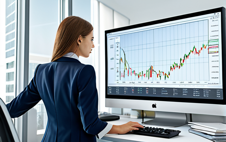 외환관리사와 외환 거래 성공 사례 - Economic Indicators**
"A professional financial analyst, fully clothed in a modest business attire,...